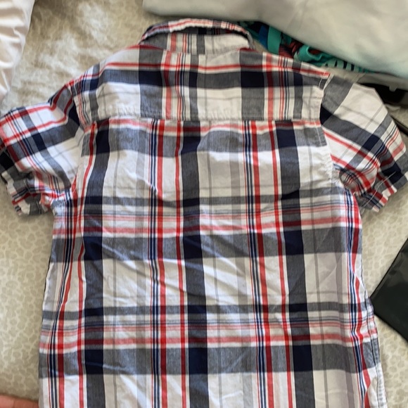 Gymboree boys size 5 plaid shirt - Picture 2 of 2
